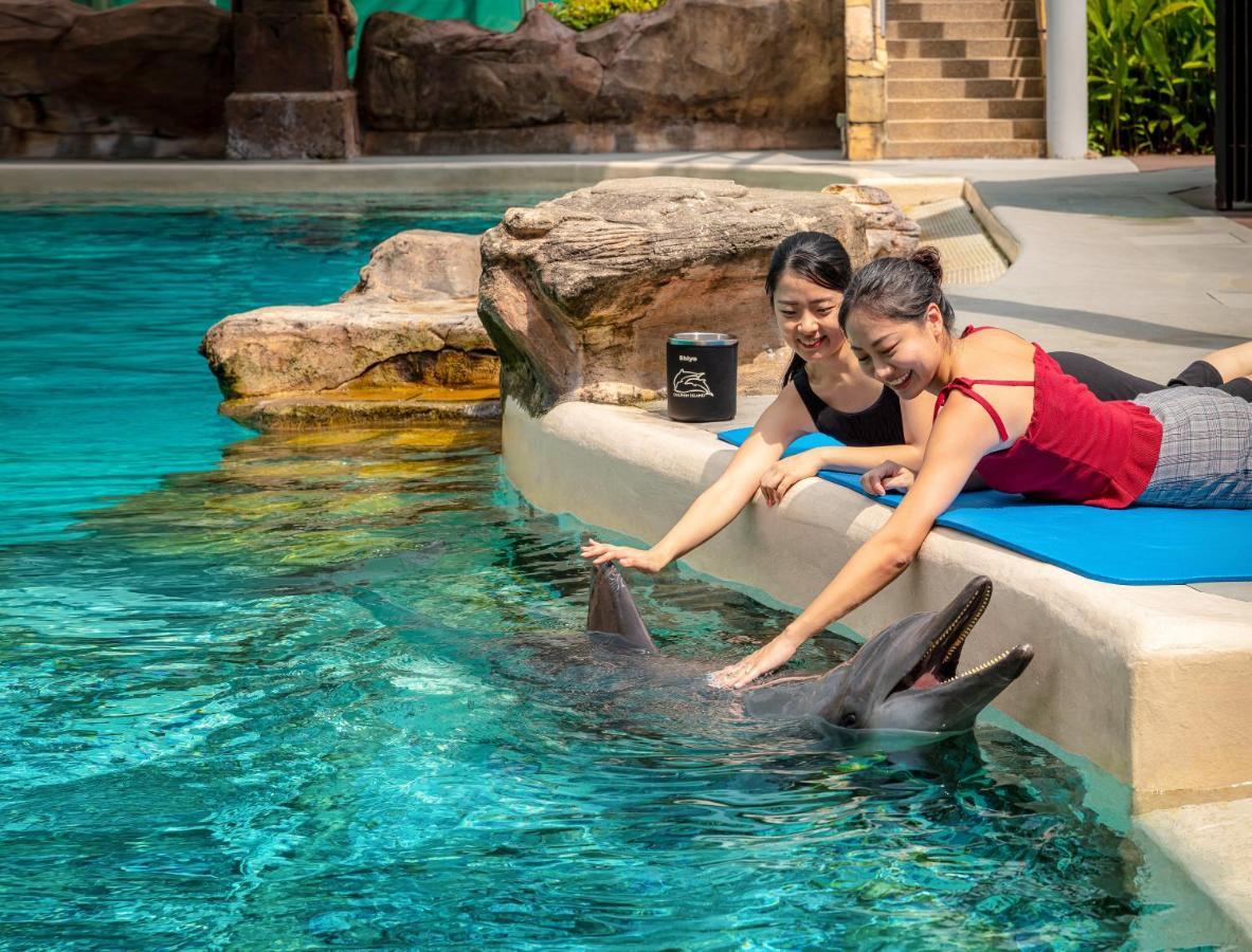 Resorts World Sentosa - Hotel Сингапур Экстерьер фото Dolphin Interaction