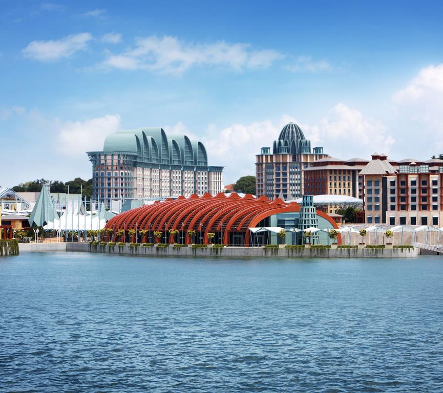 Resorts World Sentosa - Hotel Сингапур Экстерьер фото Marina Bay Sands